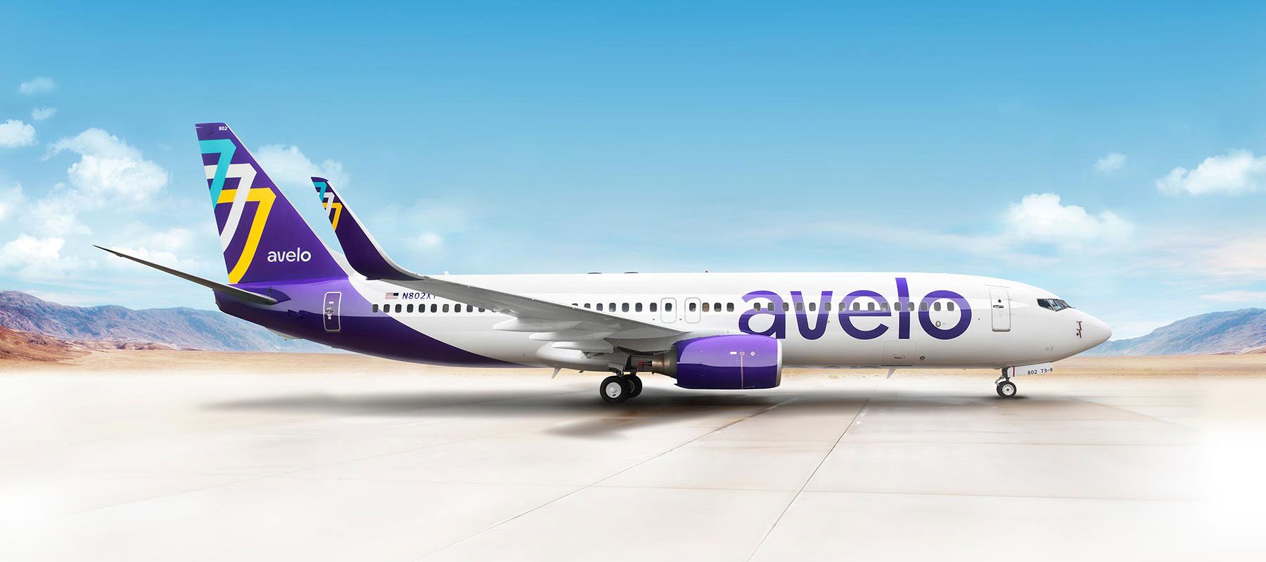 Avelo Boeing 737 Livery