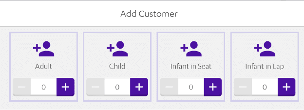 Select number of customers