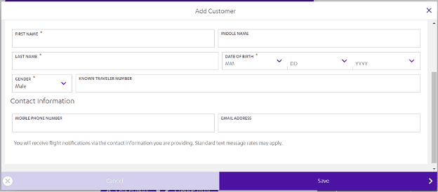Add customer - save