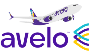 Avelo Airplane Logo Light Theme