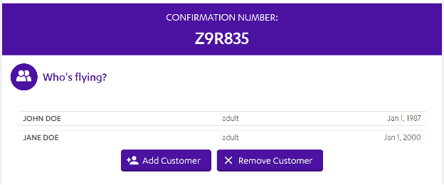 Remove customer