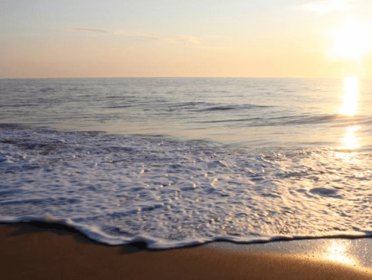 pristine beach