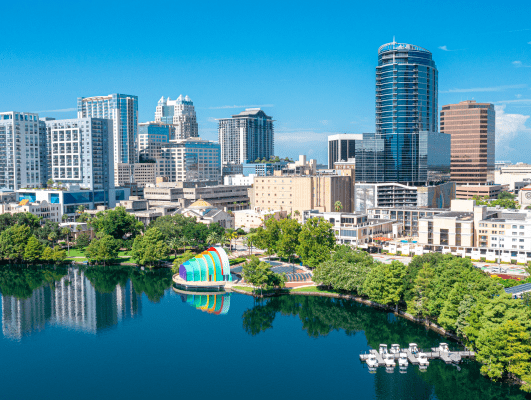 background of Orlando, FL (MCO)