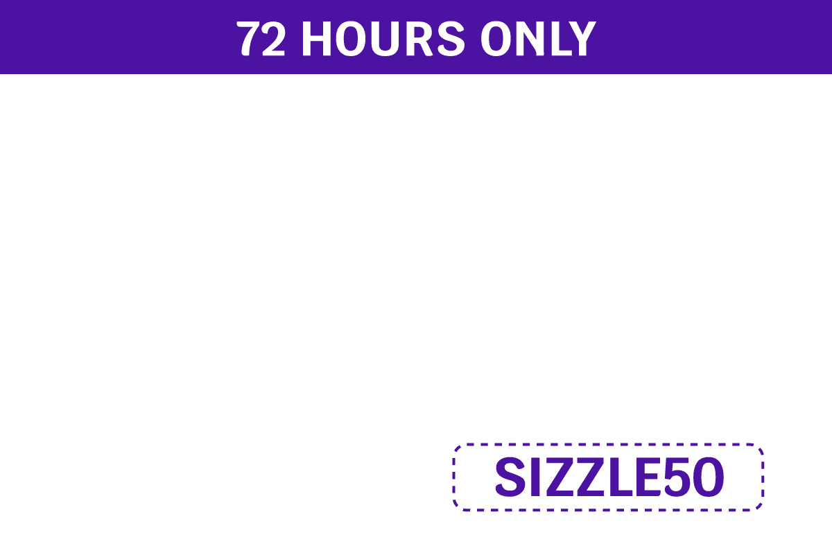 72 HOURS ONLY | SIZZLING SUMMER SALE | 50% OFF base fares* on select flights between 9/3-2/10 with promo code SIZZLE50