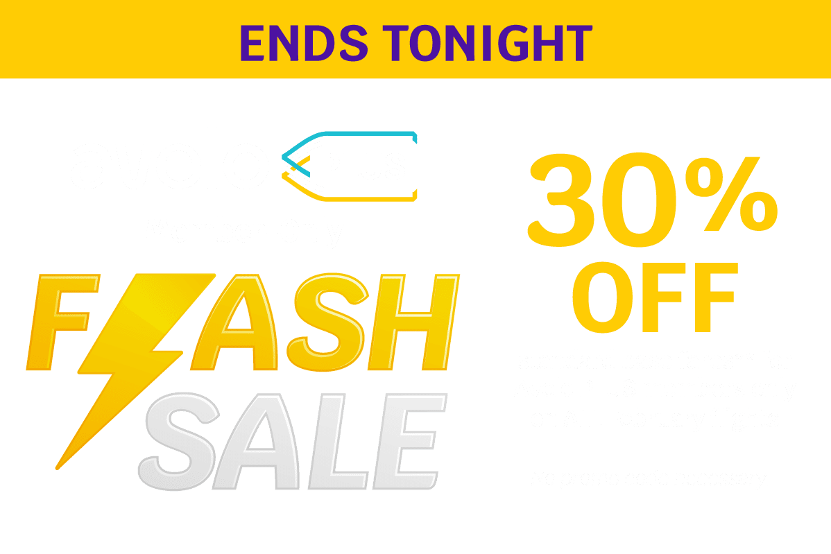 Ends Tonight | Avelo PLUS Member-Only FLASH SALE 30% OFF standard base fares** for Avelo PLUS members only on ALL February flights | No promo code necessary.