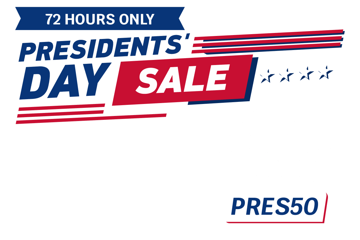72 HOURS ONLY | PRESIDENTS' DAY SALE | $50 OFF round trip base fares** on select flights between 4/21-6/9 with promo code PRES50