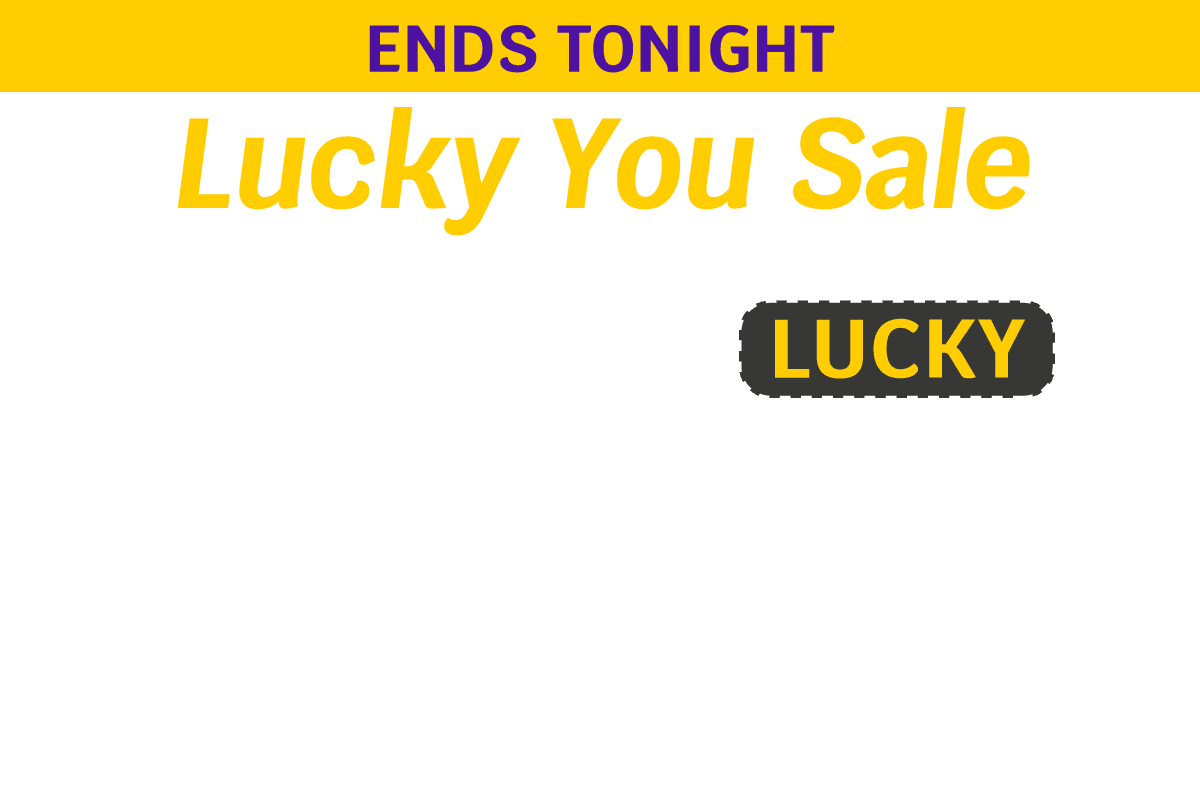 ENDS TONIGHT - Lucky You Sale | 35% OFF round trip base fares** on select flights between 4/21-6/15 with promo code LUCKY
