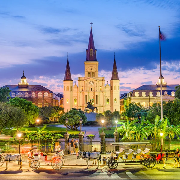 background of New Orleans, LA (MSY)