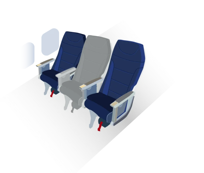 Window and Aisle Seating